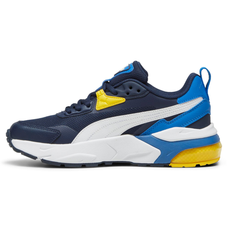Puma Puma Vis2K Jr Club Navy/White/Yellow