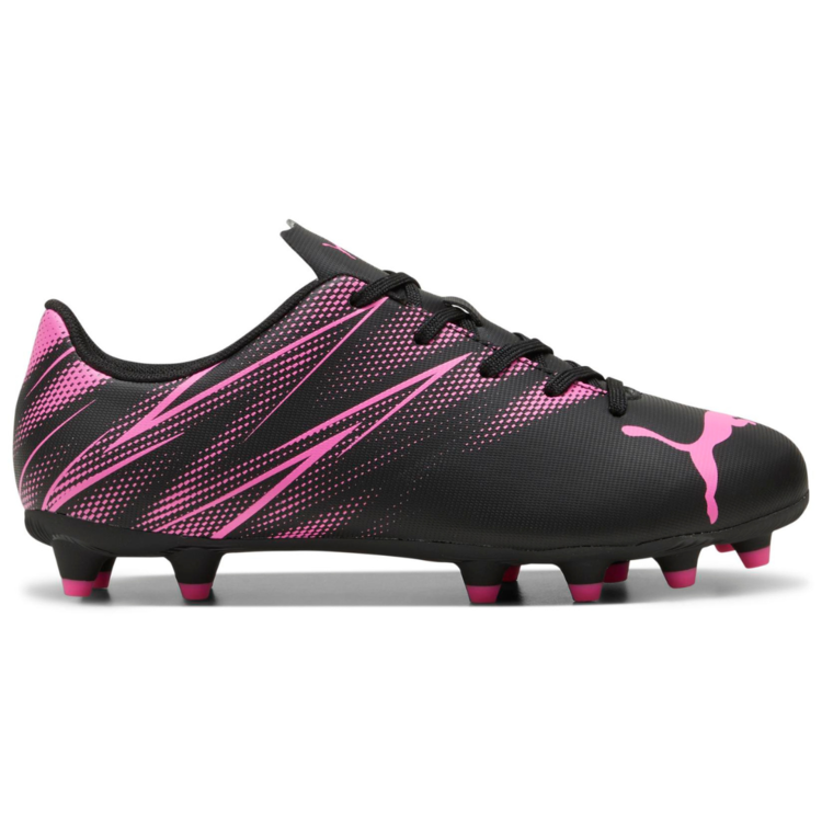 Puma Puma Attacanto FG Jr Black/Poison Pink