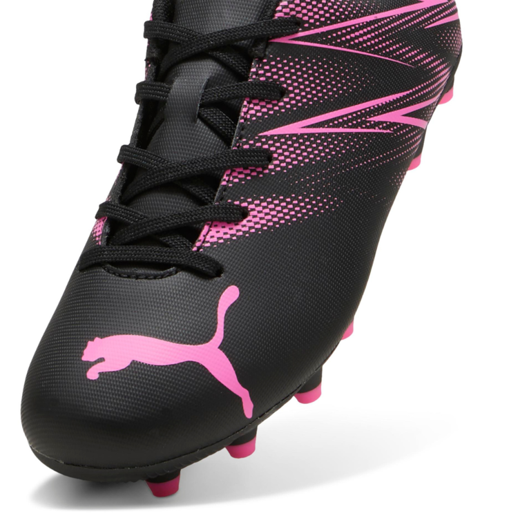 Puma Puma Attacanto FG Jr Black/Poison Pink