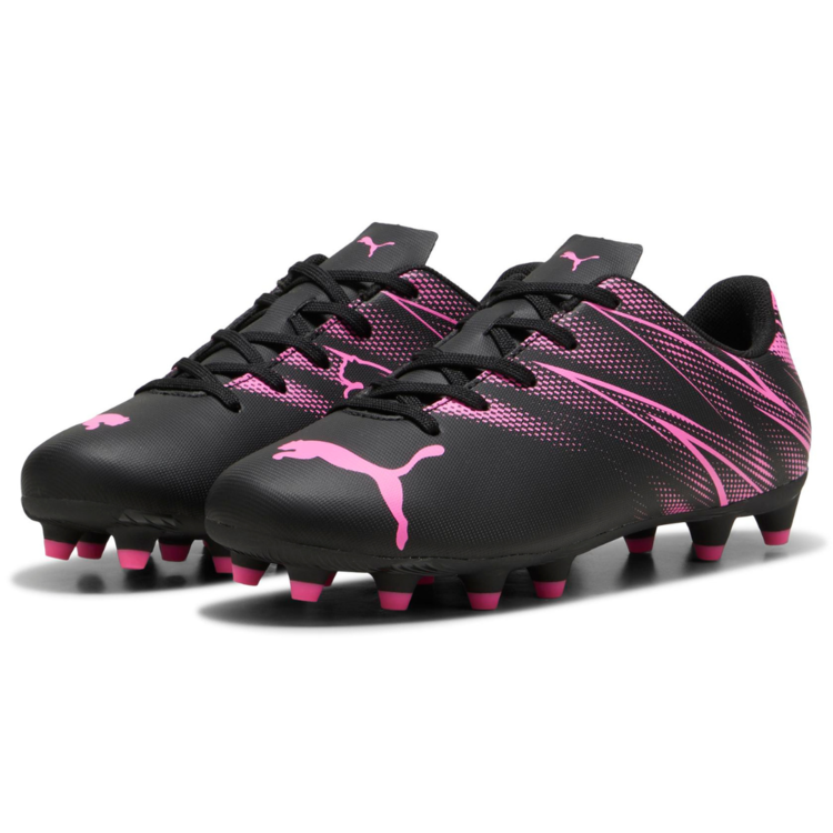 Puma Puma Attacanto FG Jr Black/Poison Pink