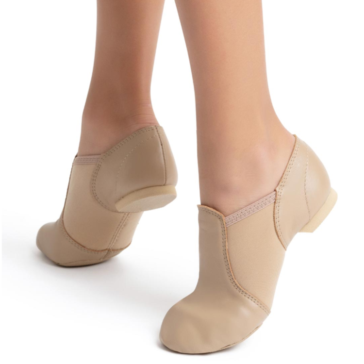 Capezio Capezio E Series Jazz Slip On Caramel