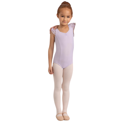 Capezio Flutter Sleeve Princess Leotard Lavender