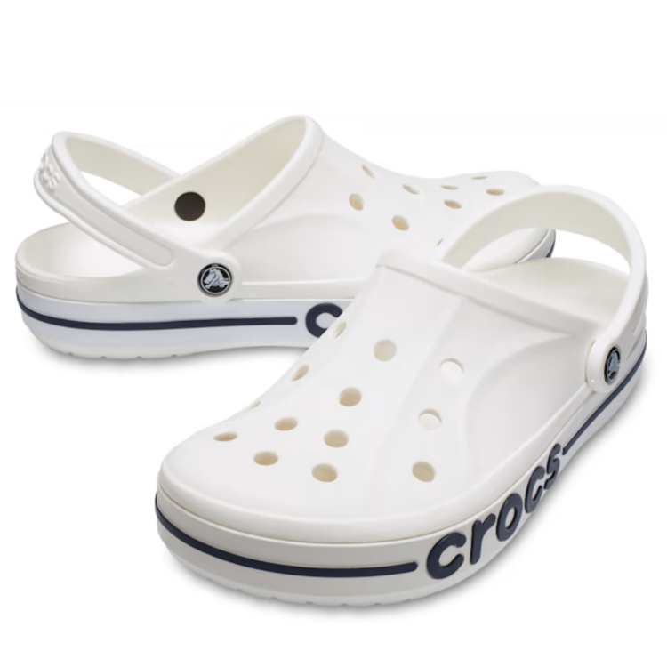 Crocs Crocs Baya Band Clog White/Navy