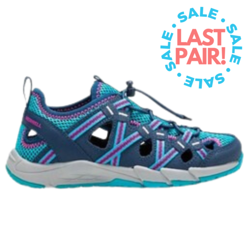 Merrell Hydro Choprock Sandal Navy/Turquoise (Child 11 + 12)