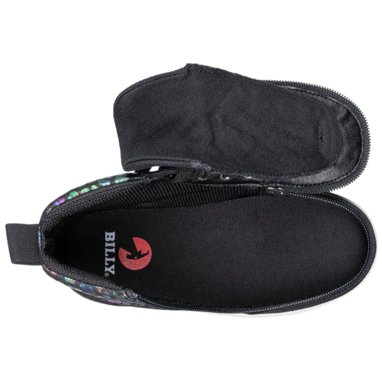 Billy Footwear Billy Classic WDR High Top Black Leopard
