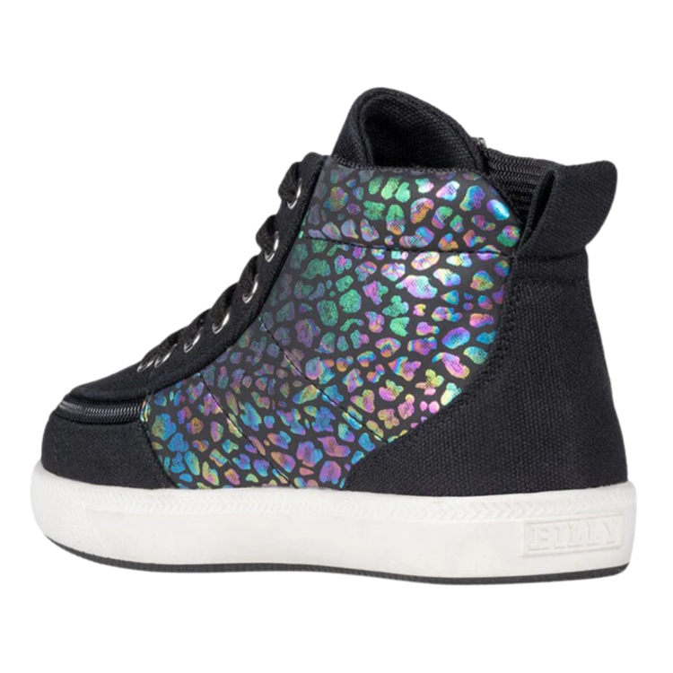 Billy Footwear Billy Classic WDR High Top Black Leopard