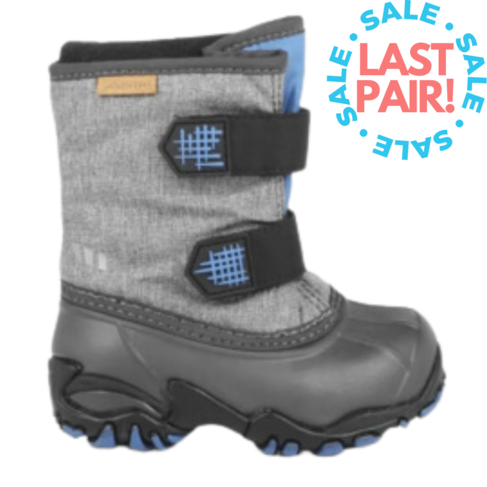 Acton Giggle Grey/Blue (Toddler 5)