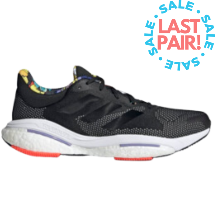 Adidas Adidas Men's Solar Glide 5 Cblack/Cblack/Solred