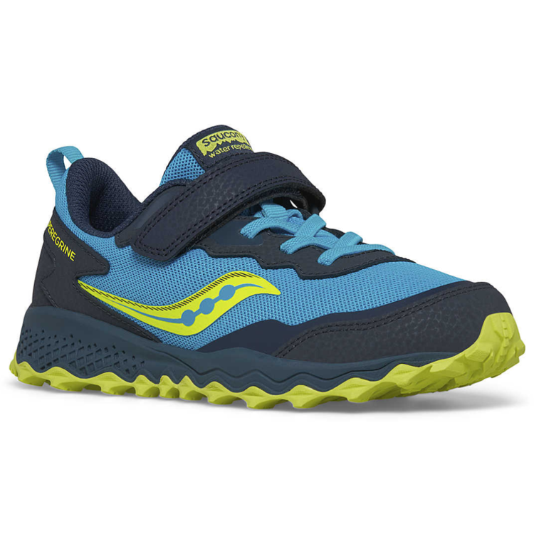 Saucony Saucony Peregrine KDZ Shield A/C Navy/Citron