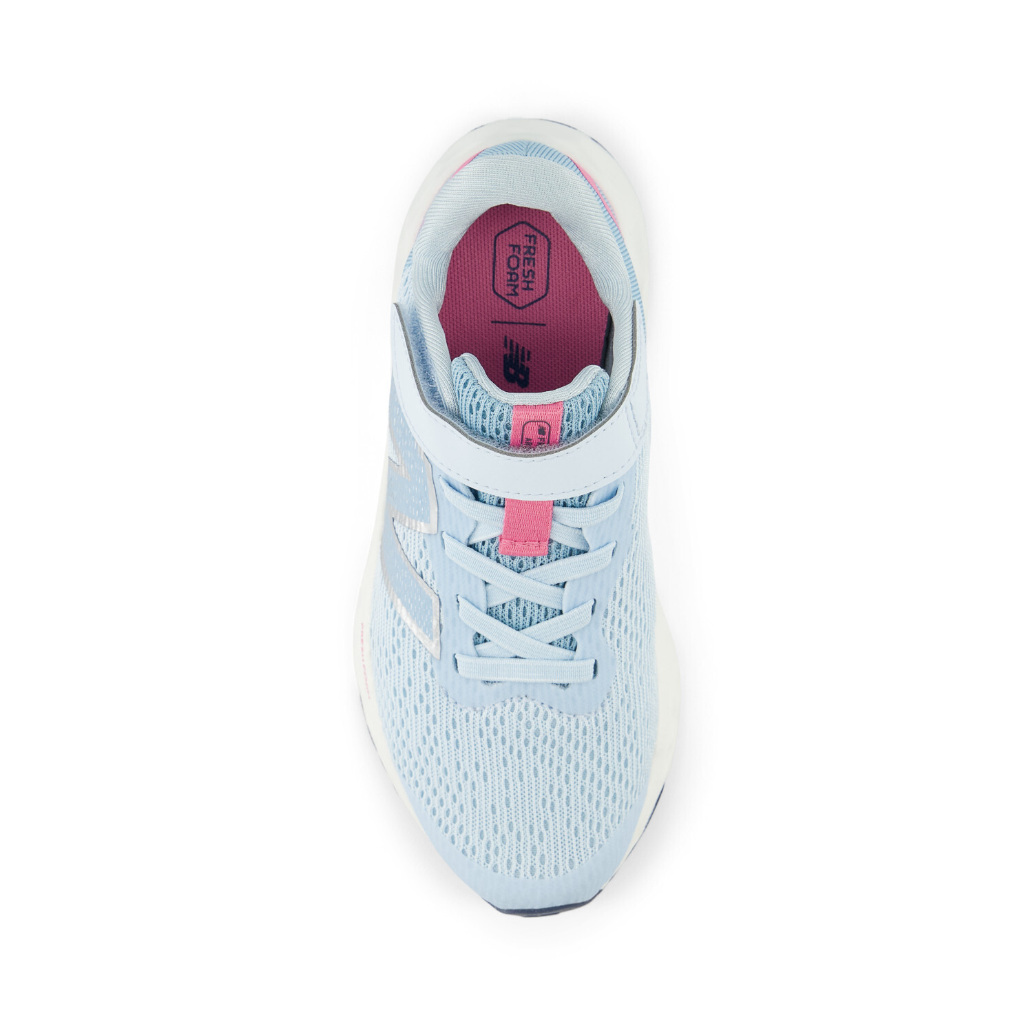 New Balance Fresh Foam Arishi v4 Quarry Blue Real Pink Kiddie Kobbler St Laurent