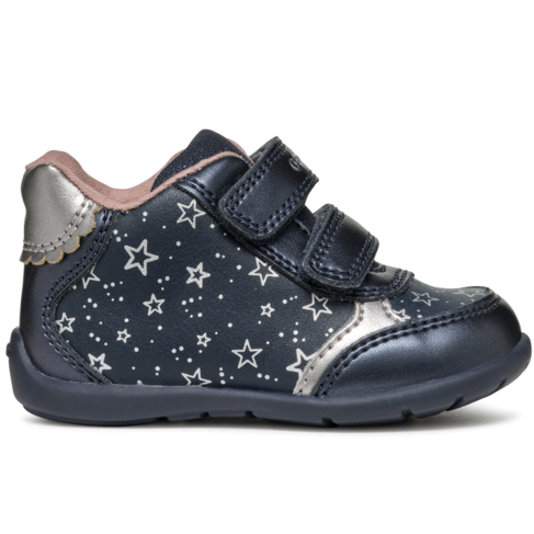 Geox B Elthan Navy/Dk Silver