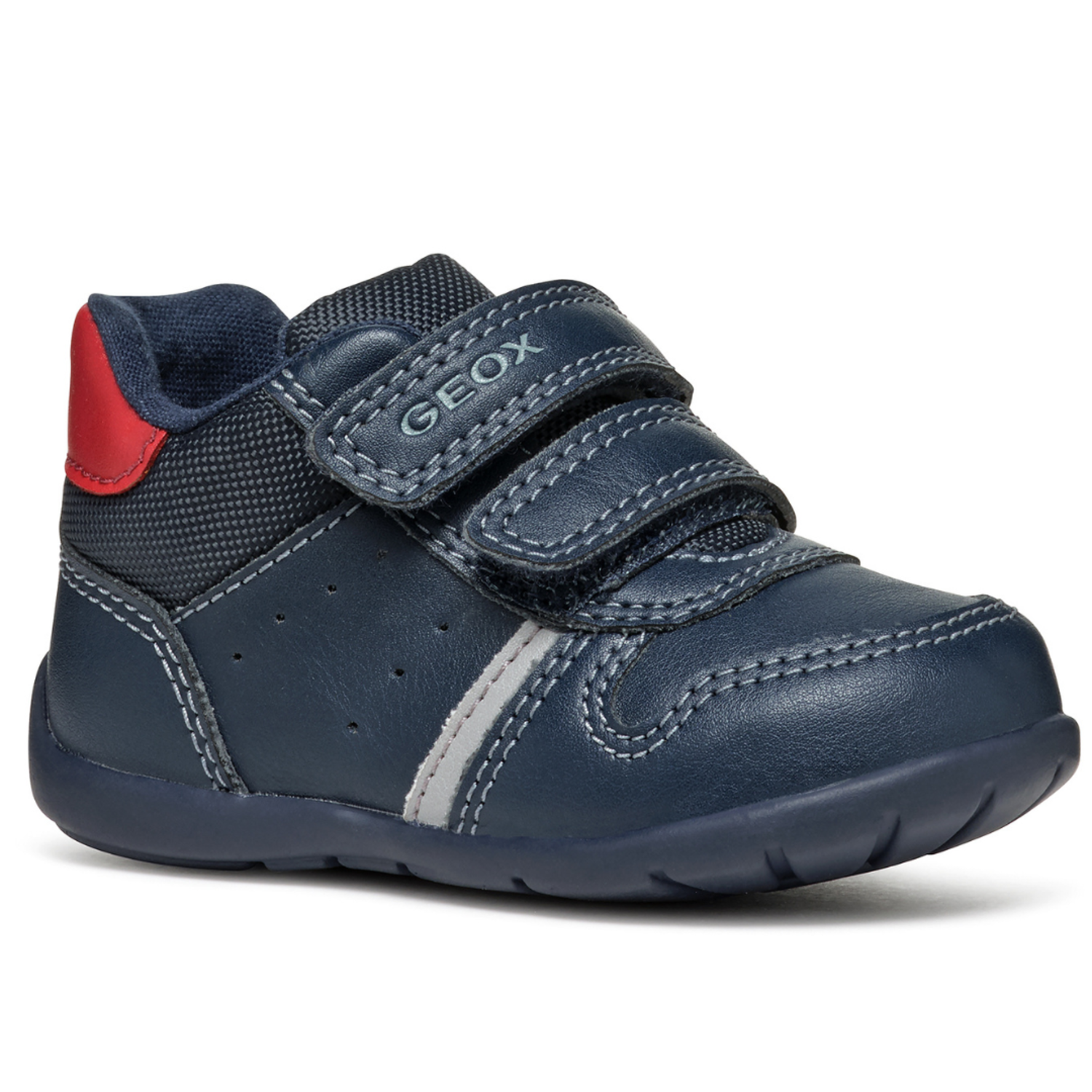 Geox B Elthan Navy Red Kiddie Kobbler St Laurent