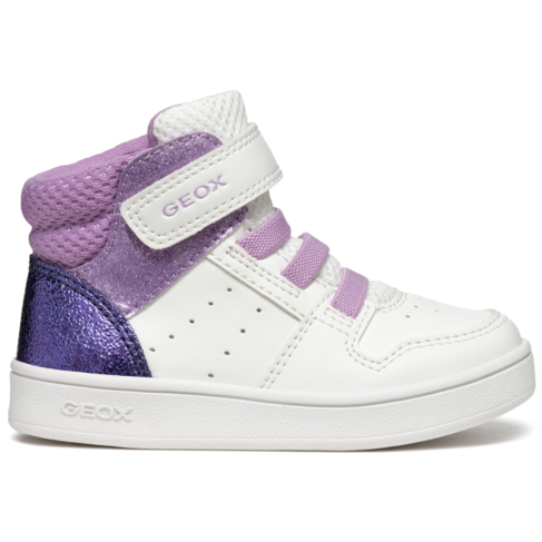 Geox B Eclyper Hi White/Lavender