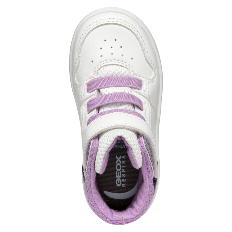 Geox Geox B Eclyper Hi White/Lavender