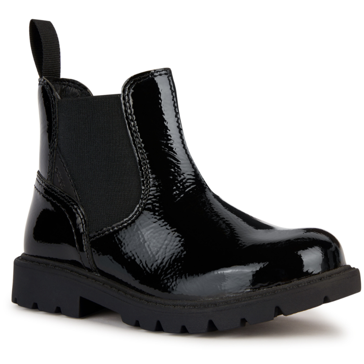 Geox Geox J Shaylax Black Patent