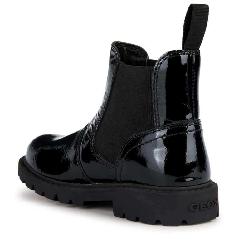 Geox Geox J Shaylax Black Patent