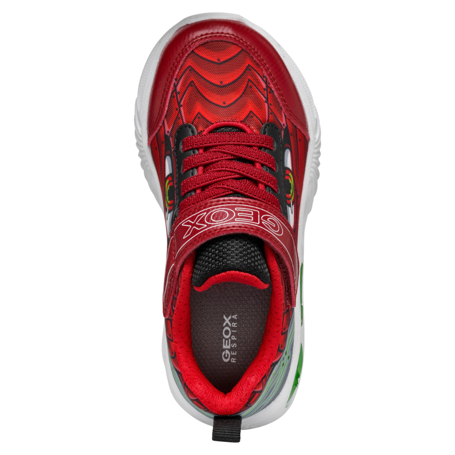 Geox J Assister Dk Red Kiddie Kobbler St Laurent