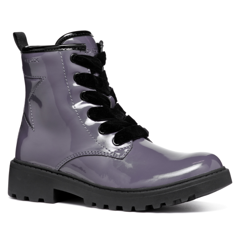 Geox Geox J Casey Boot Dk Purple