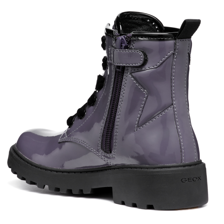 Geox Geox J Casey Boot Dk Purple