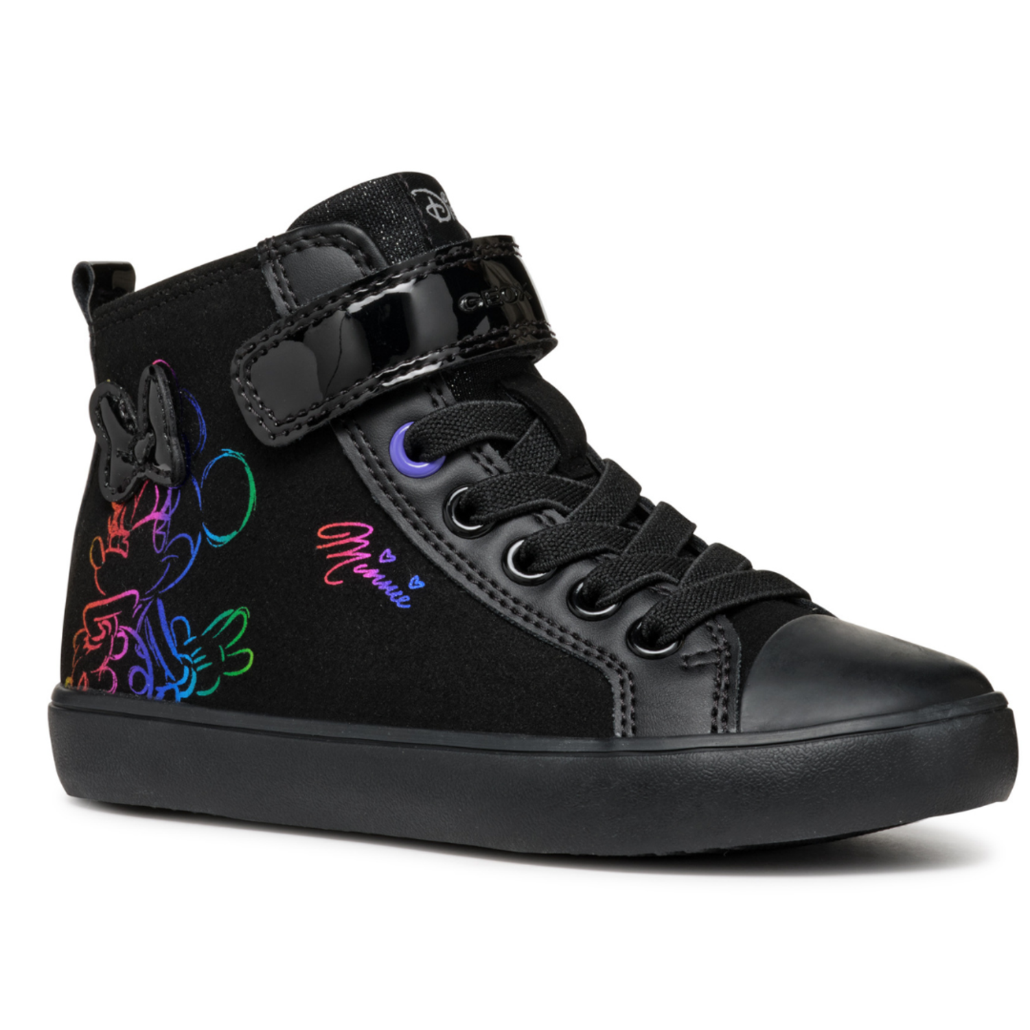 Geox Geox J Gisli Black Violet