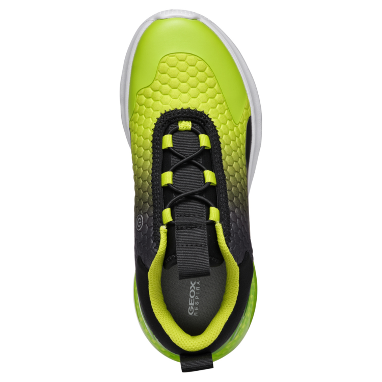 Geox Geox J Activart Illuminus Black/Lime