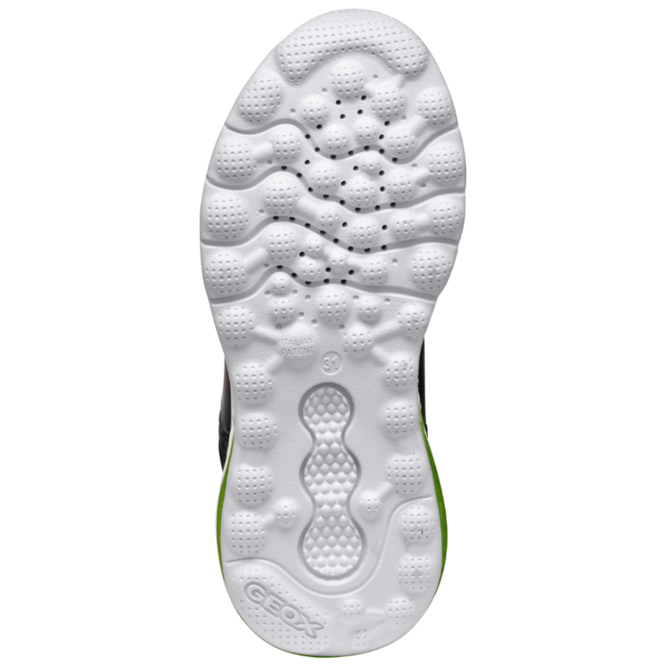 Geox Geox J Activart Illuminus Black/Lime