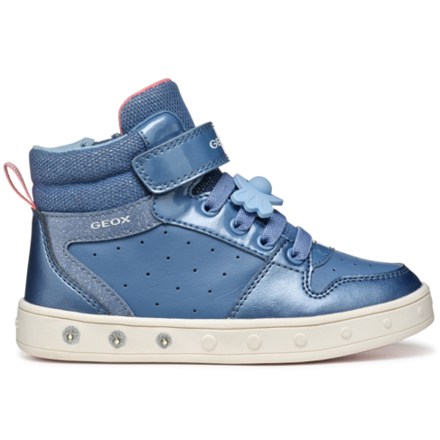 Geox J Skylin Dk Sky/Lt Coral