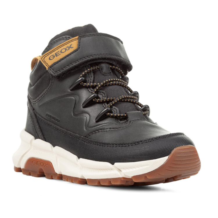 Geox Geox J Flexyper Plus ABX Black/Dk Yellow