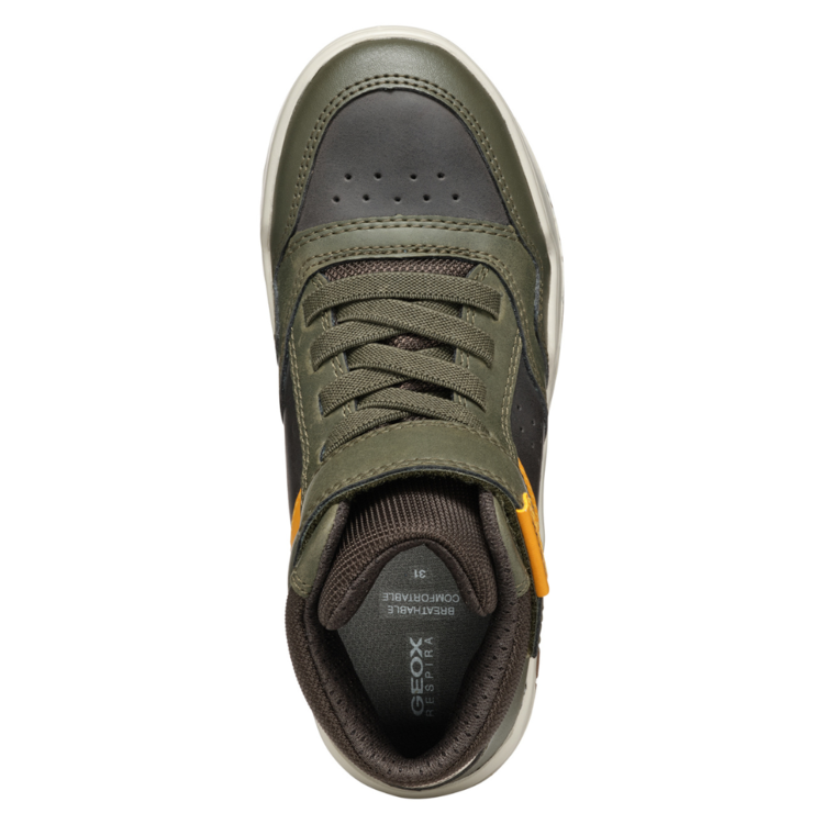 Geox Geox J Perth Dk Green/Ochre