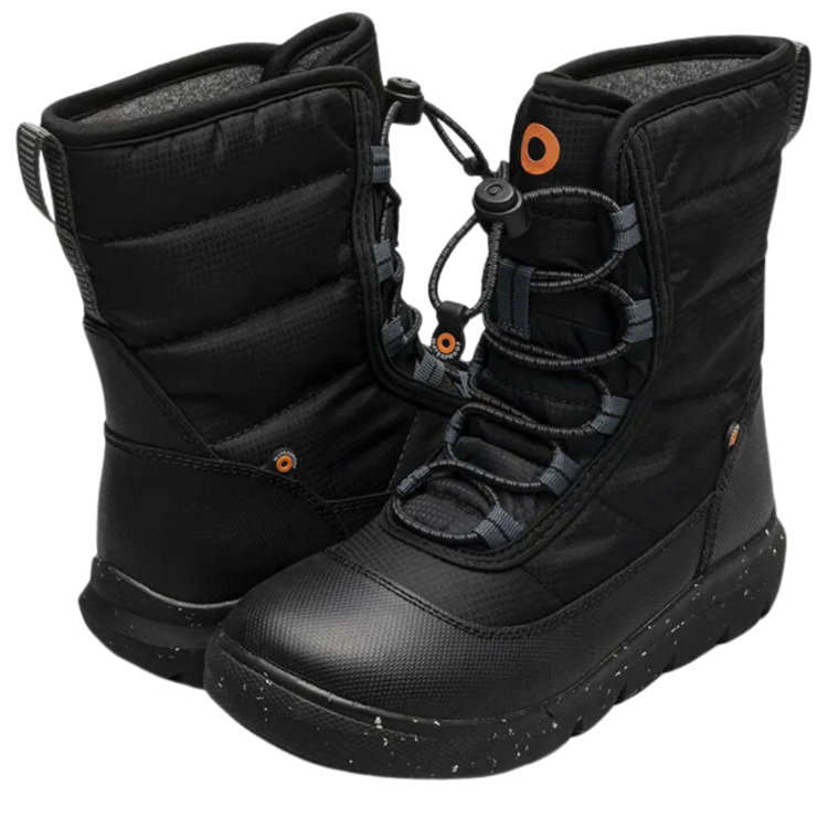 Bogs Bogs Skyline Snow Black