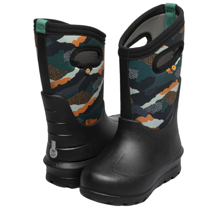 Bogs Bogs Neo-Classic Camo Landscape Black Multi