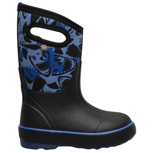 Bogs Classic II Sharks Black Multi (Child 2 + 3)