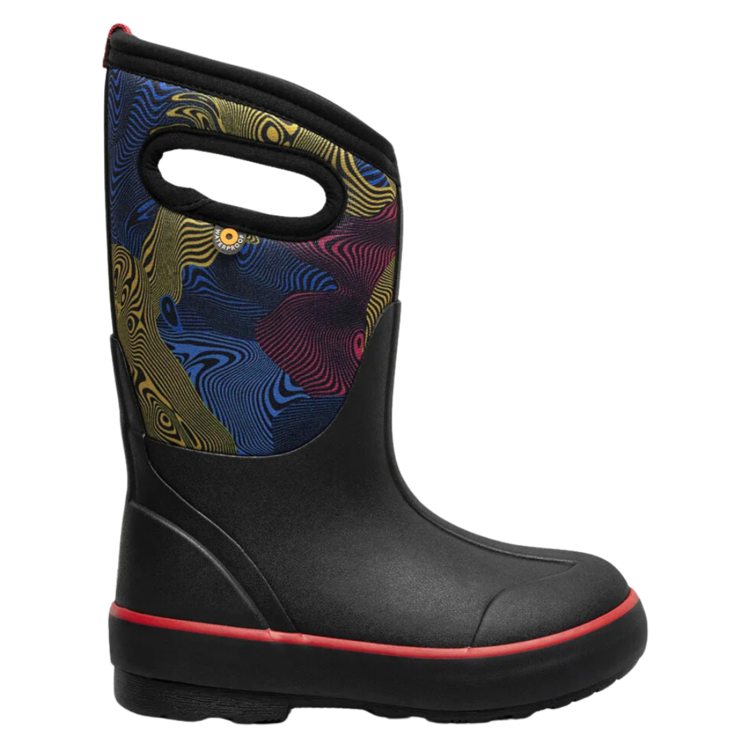 Bogs Bogs Classic II Warped Stripes Black Multi