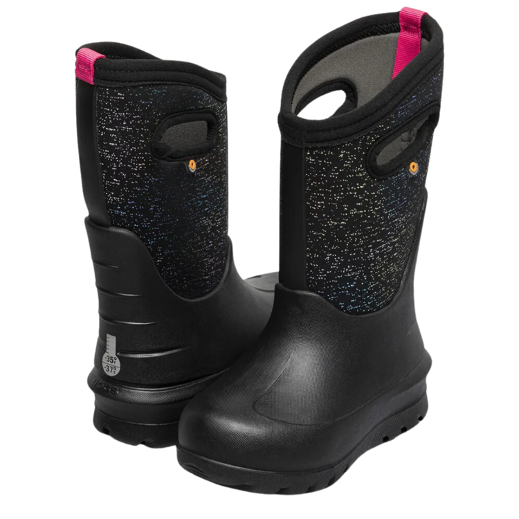 Bogs Bogs Neo-Classic Metallic Flick Black Multi