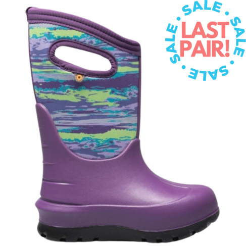 Bogs Neo-Classic Sunset Purple Multi (Child 2)