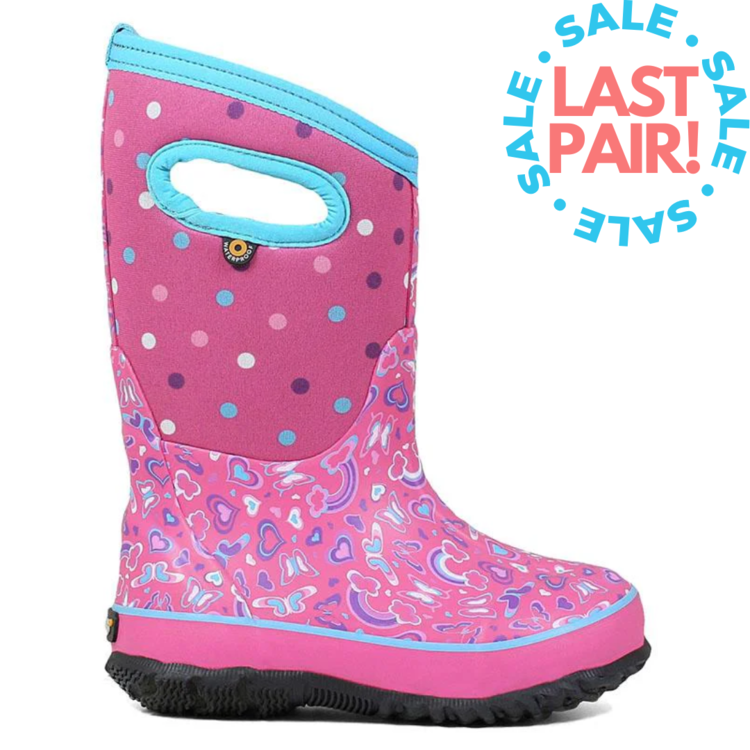 Bogs Bogs Classic Rainbow Pink Multi