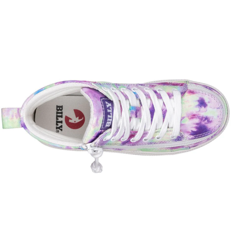 Billy Footwear Billy WDR Purple Watercolor High Top 2.0