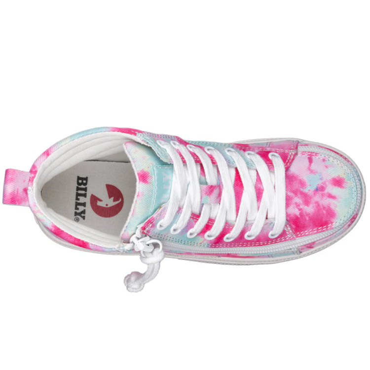 Billy Footwear Billy WDR Pink Watercolor High Top 2.0