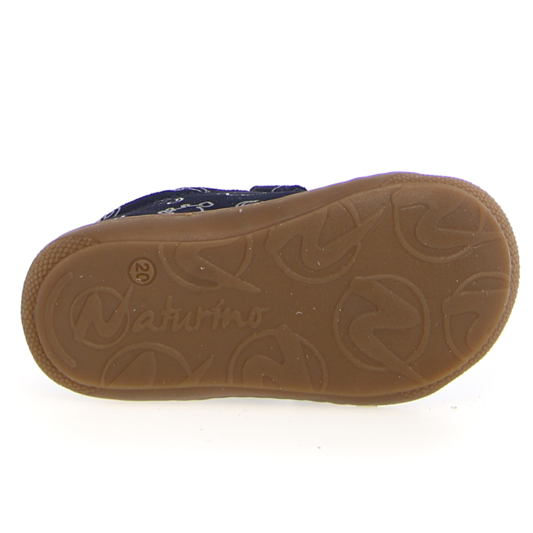 Naturino Naturino Cocoon VL Suede Dino Navy/Taupe