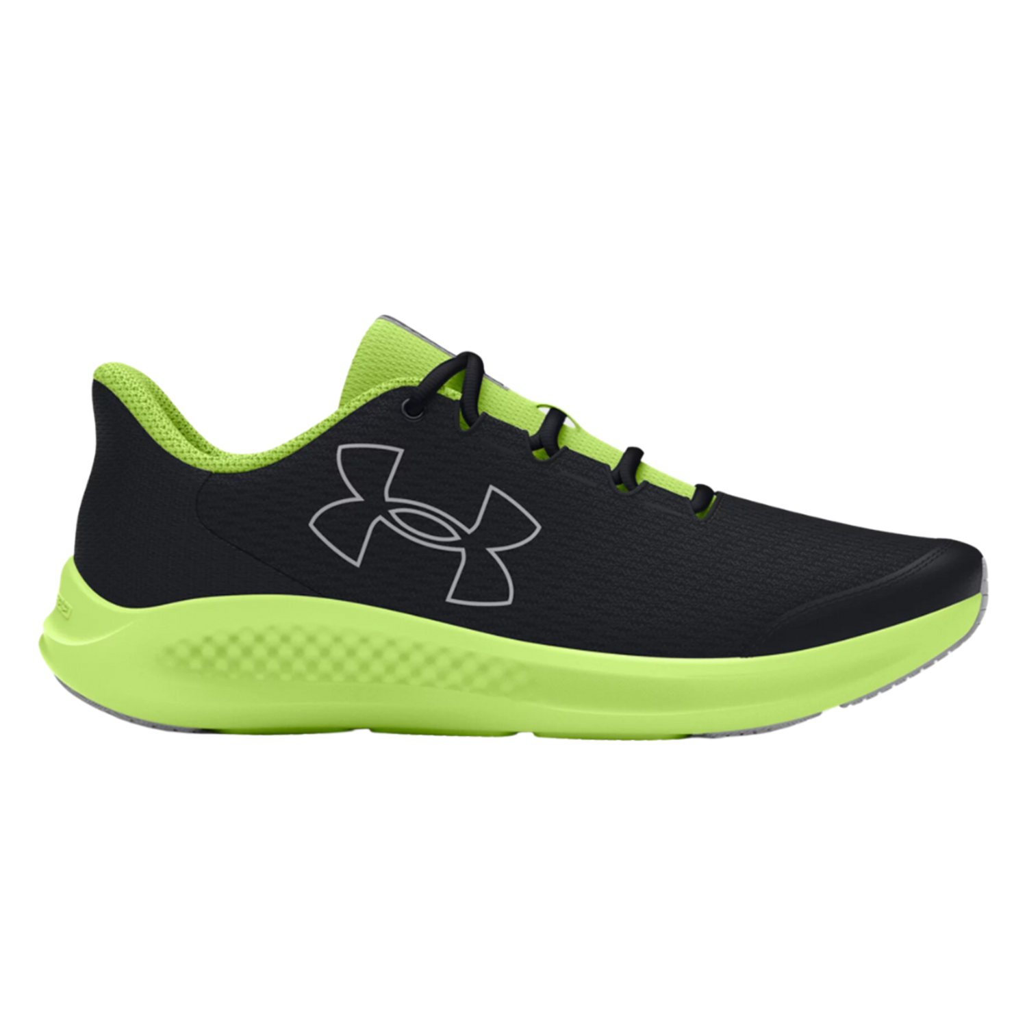 Black and green under armour shoes discount