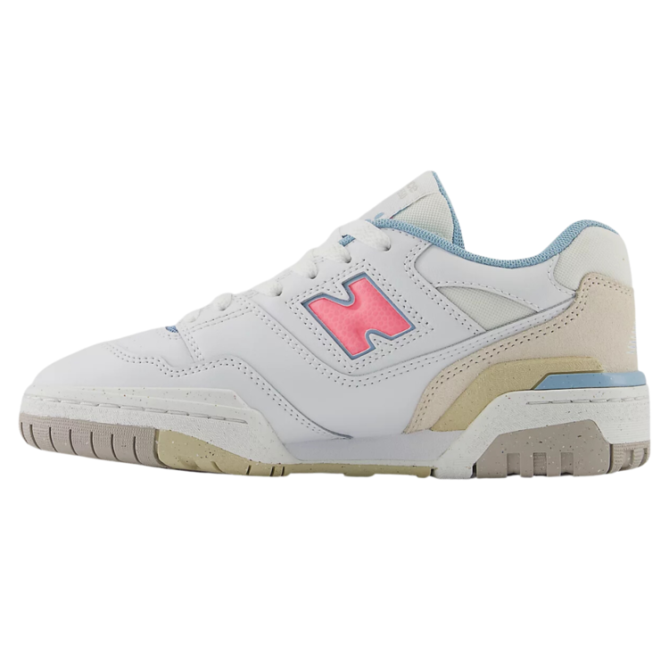 New Balance New Balance Kid's 550 White/Ultra Pink