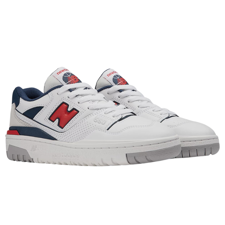 New Balance New Balance Kid's 550 White/True Red