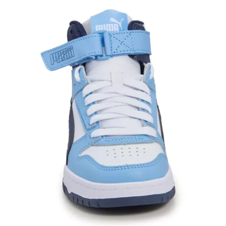 Puma Puma RBD Game Jr. White/Navy/Lt Blue