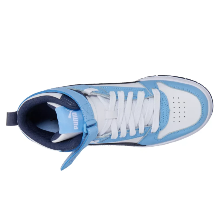 Puma Puma RBD Game Jr. White/Navy/Lt Blue