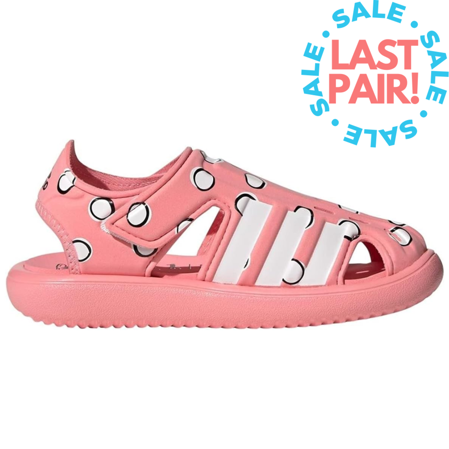 Adidas Adidas Minnie Water Sandal Suppop Ftwwht Cblack