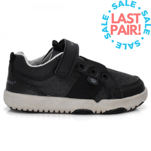 Hush Puppies Jesse Black (Toddler 4.5 + 5)