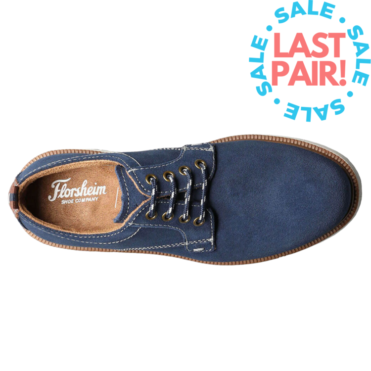Florsheim Florsheim Supacush Ptox Jr Navy Suede