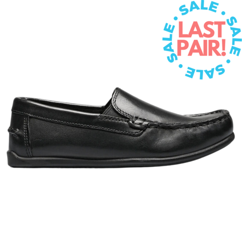 Florsheim Jasper Venetian Slip On Black (Child 11, 11.5, 12, 1 + 1.5)