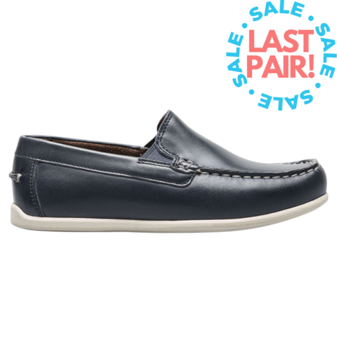 Florsheim Jasper Venetian Slip On Navy (Child 11.5, 12.5, 1.5,  2 + 2.5)
