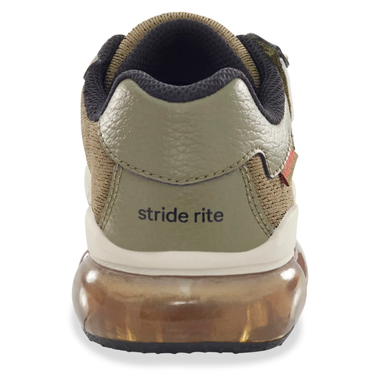 Stride Rite Stride Rite M2P Lighted Monster Olive